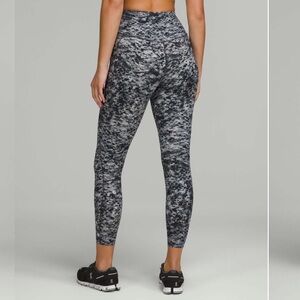 Lululemon Base Pace High Rise 25” Estuary Grey Size 6